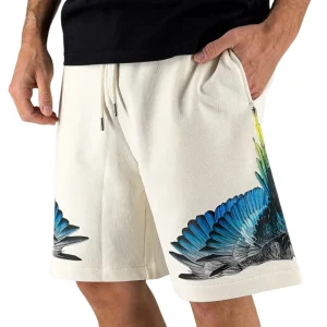 Bermuda In Felpa White Royal Wings