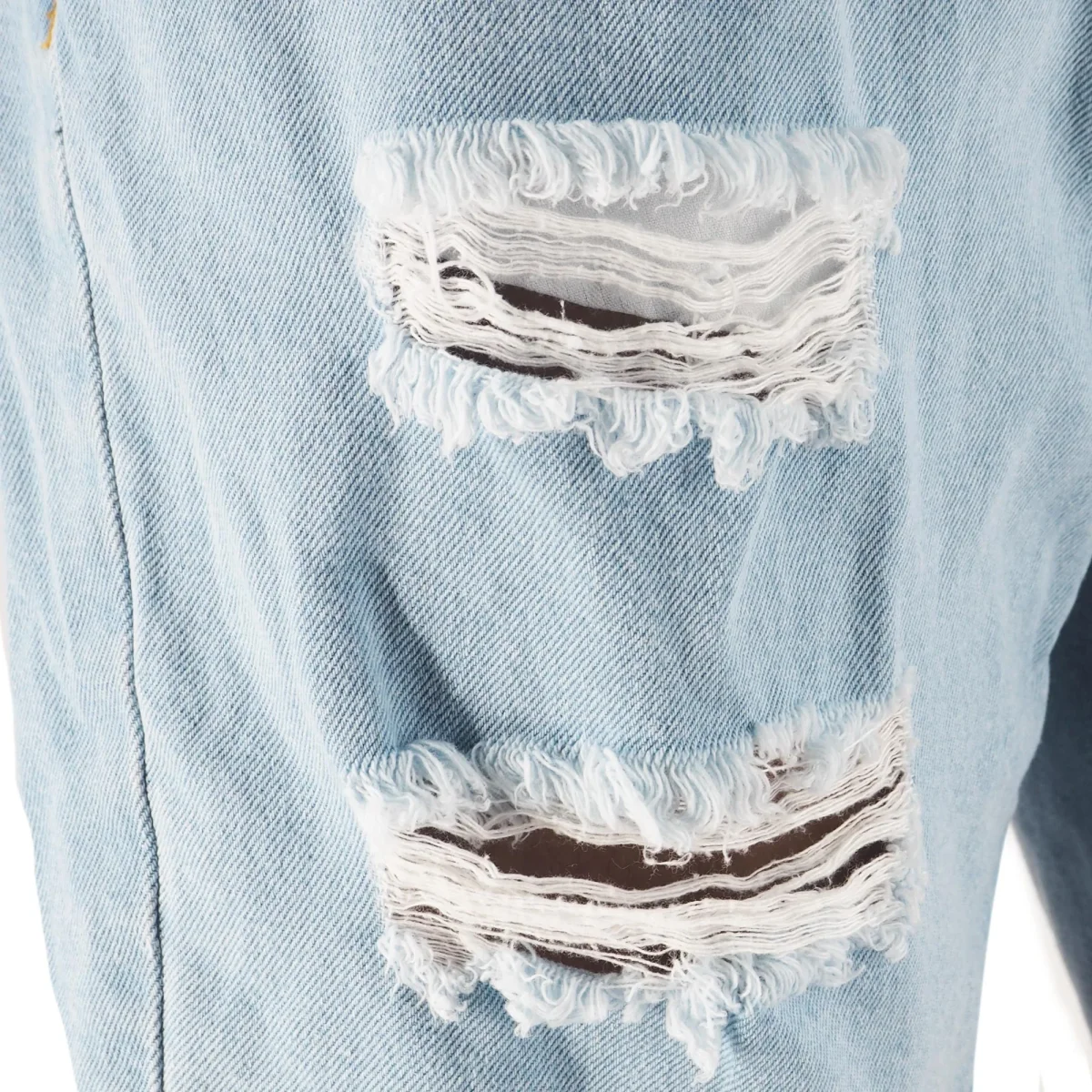 Bermuda In Denim Destroyed - immagine 3