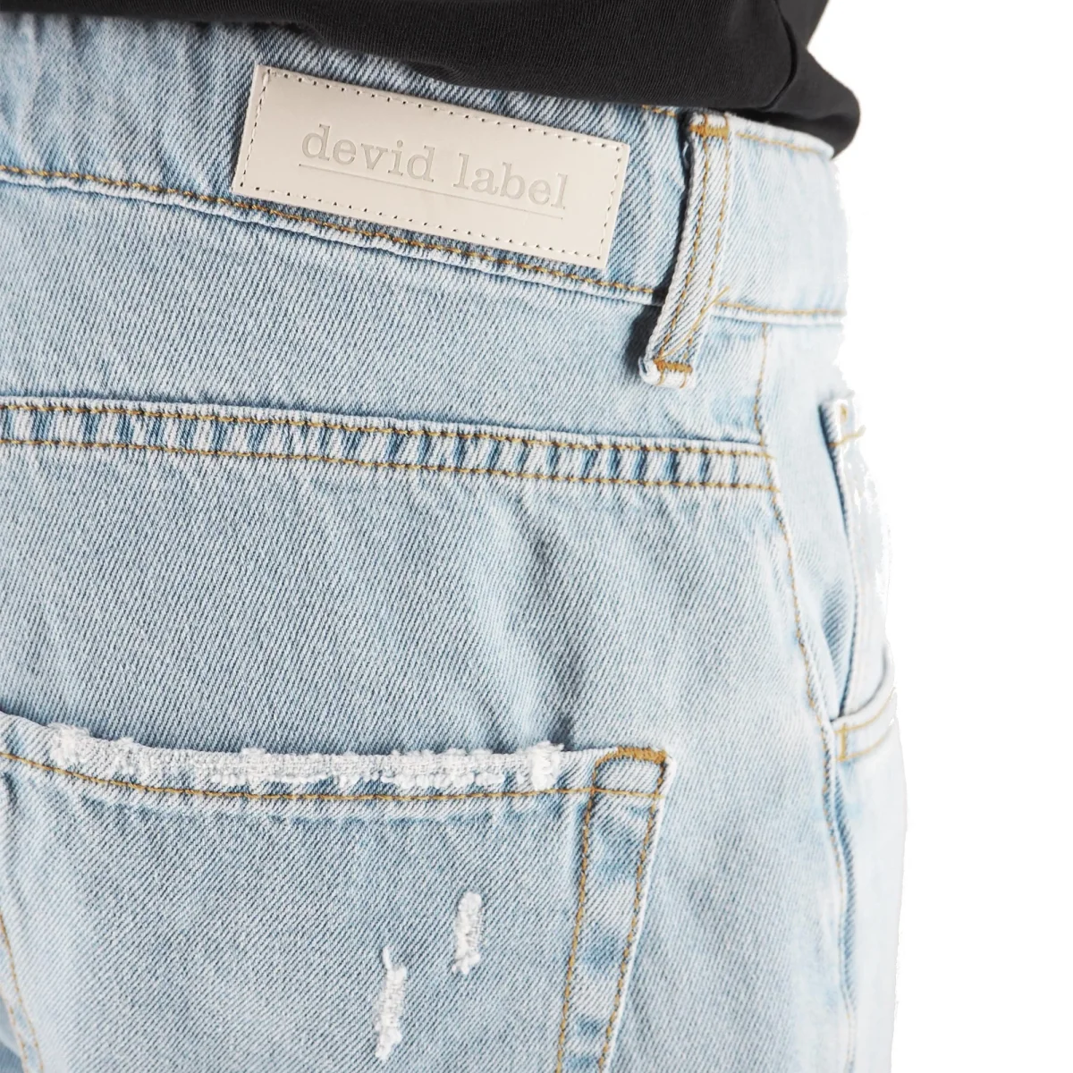 Bermuda In Denim Destroyed - immagine 4