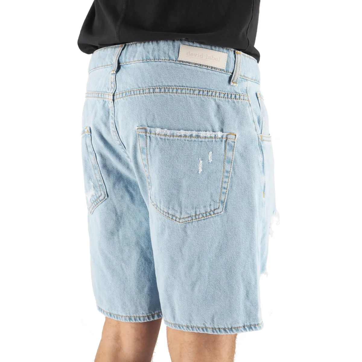 Bermuda In Denim Destroyed - immagine 6