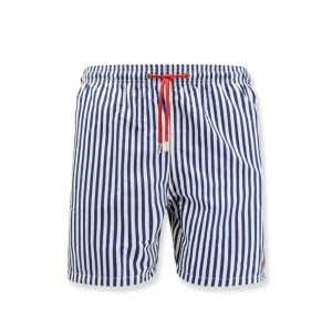 Costume Classico Gustavia A Righe Blu