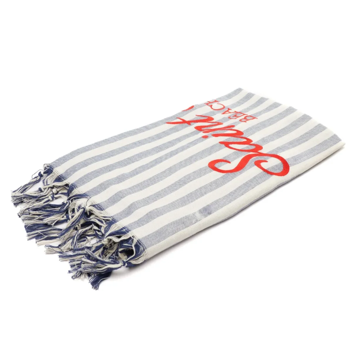 Telo Mare Foutas Light A Righe Blu - immagine 4