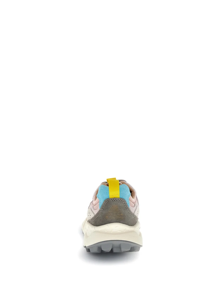 Sneaker Yamano 3 Woman Suede/nylon Light Pink-offwhite-pink Grigio - immagine 4