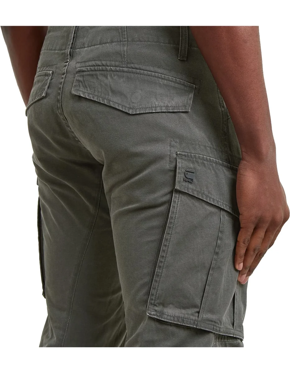 Pantaloni Rovic Zip 3d Regular Tapered Asfalt/elephant Skin - immagine 3