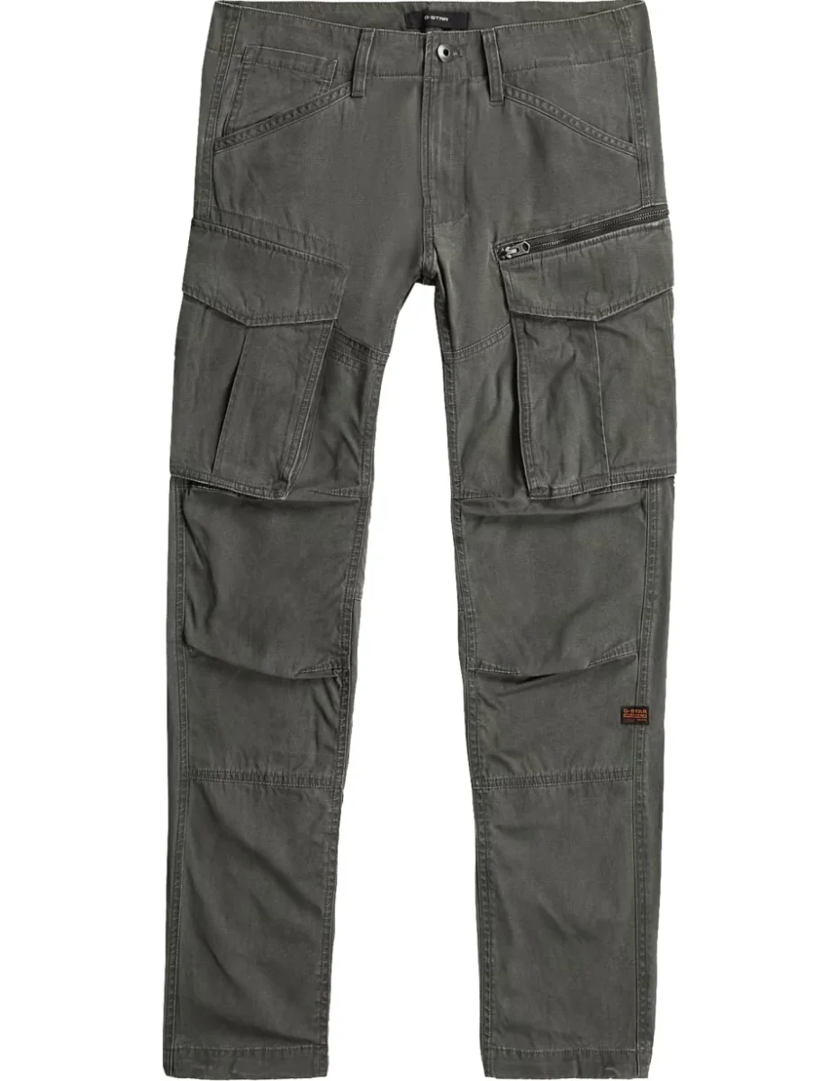 Pantaloni Rovic Zip 3d Regular Tapered Asfalt/elephant Skin - immagine 5