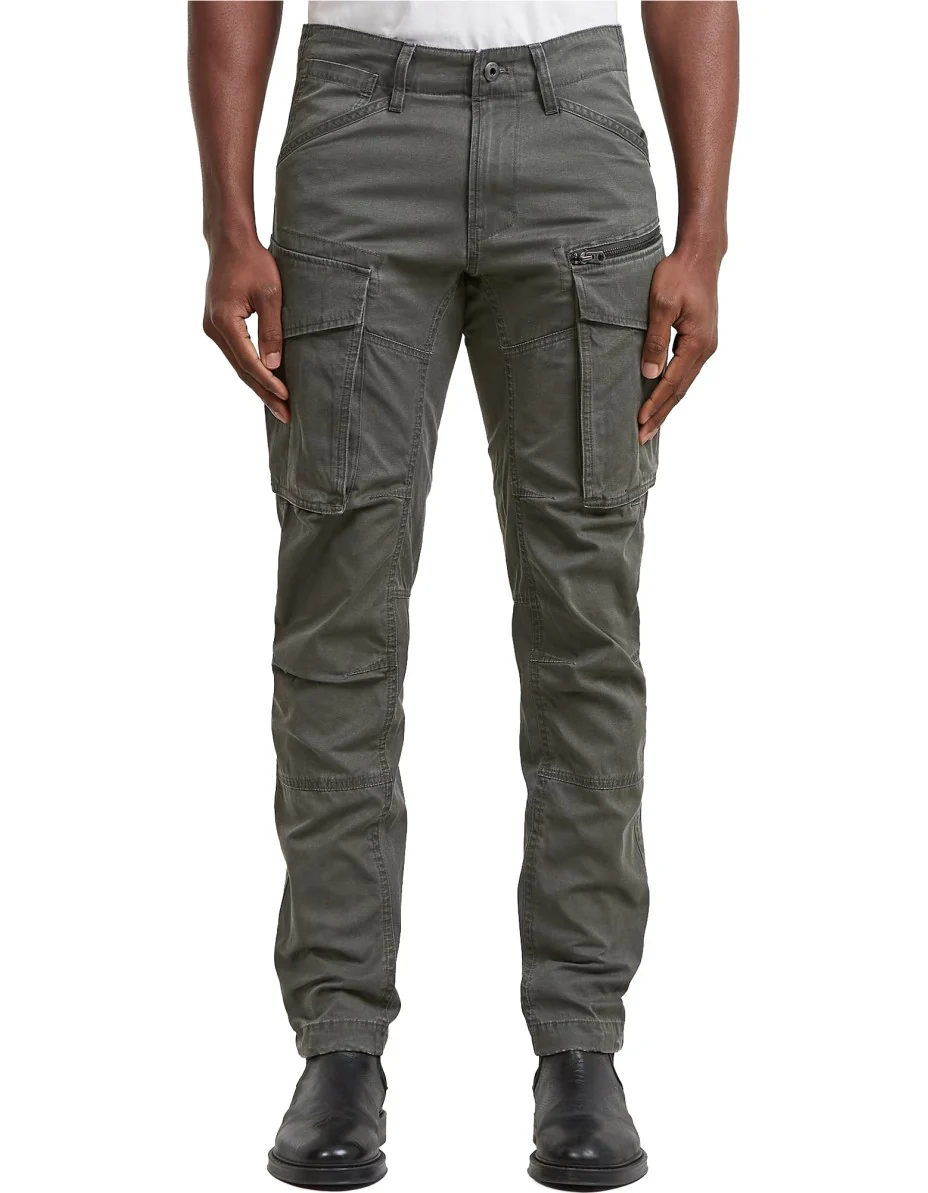 Pantaloni Rovic Zip 3d Regular Tapered Asfalt/elephant Skin - immagine 2