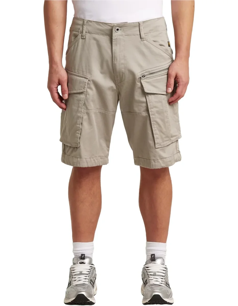 Short Rovic Zip Relaxed 12 Elephant Skin - immagine 2