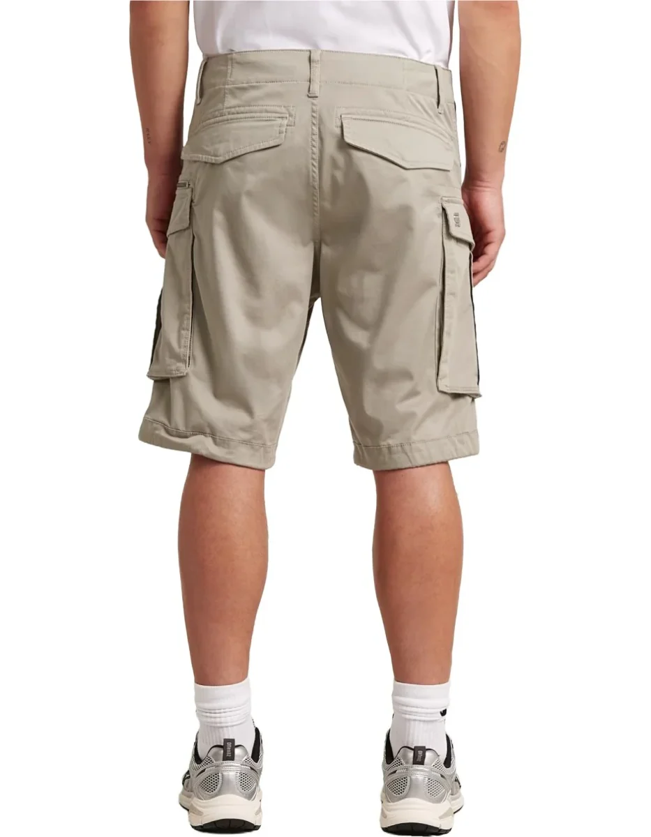 Short Rovic Zip Relaxed 12 Elephant Skin - immagine 3