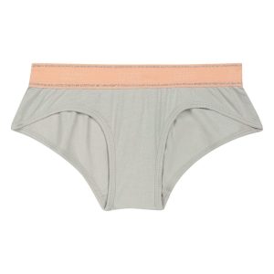 Shorty Dim Sport da bambina rosa e grigio