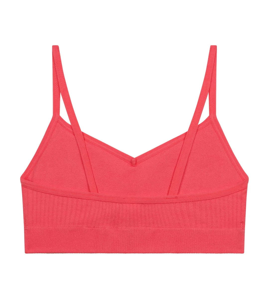 Reggiseno da bambina rosa in microfibra senza cuciture con schiume rimovibili Dim - immagine 3