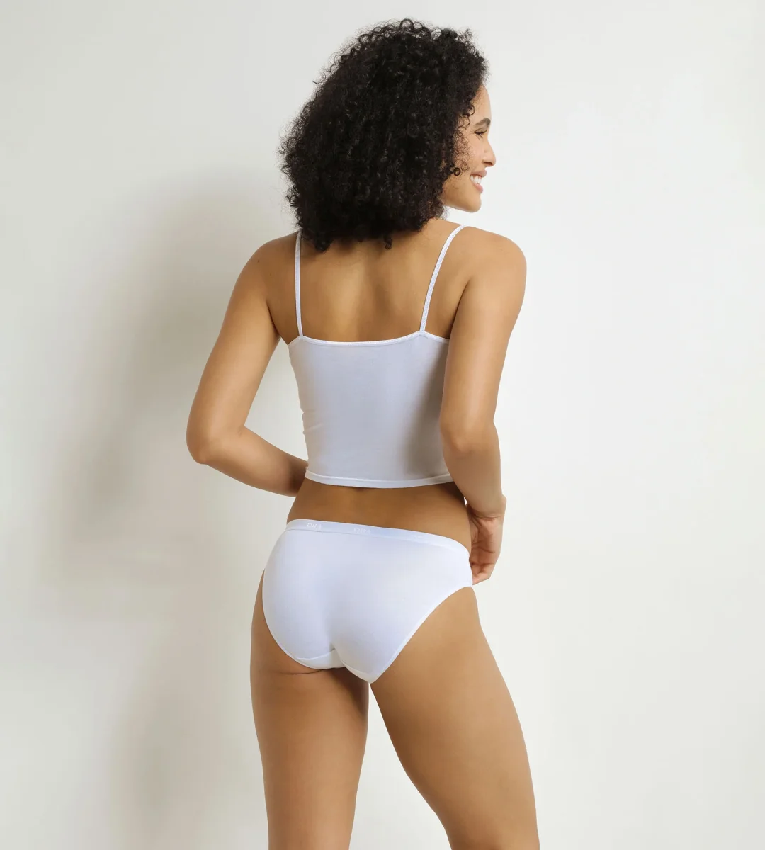 Pacco da 3 slip Donna Viola, Bianco Les Pockets Ecodim - immagine 5