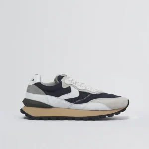 Sneakers Uomo Qwark Hype Suede Ghiaccio Blu