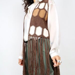Gilet Suede