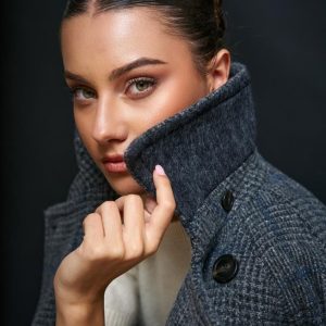 Cappotto Sestri in Tweed Fantasia Principe di Galles