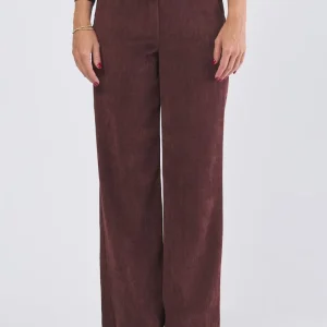 Pantalone Destino in Velluto a Coste Stretch