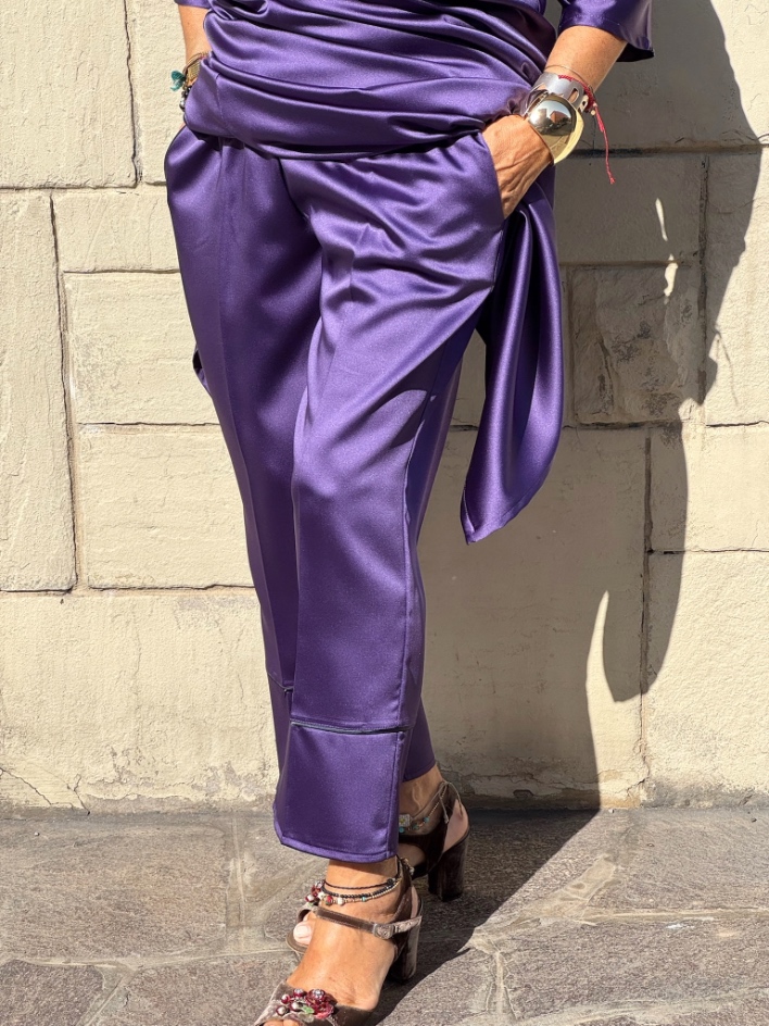 Saint Tropez Pant – RASO DI VISCOSA - immagine 3